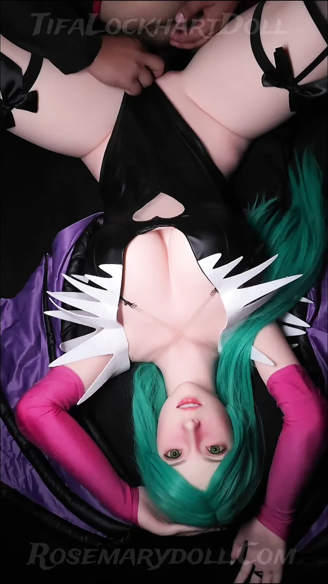 Aerith X Morrigan Darkstaklers Cosplay