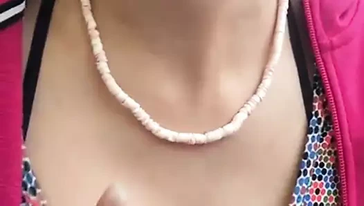 Çıplak dış selfie