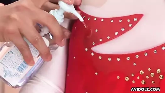 Seksi Japon bebek akari yukino delinmiş içinde ona kıllı twat