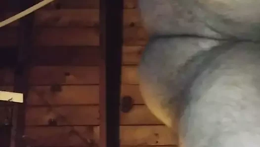 Ben onu köpekle büktüğümde, o benim sikime baskın yaptı