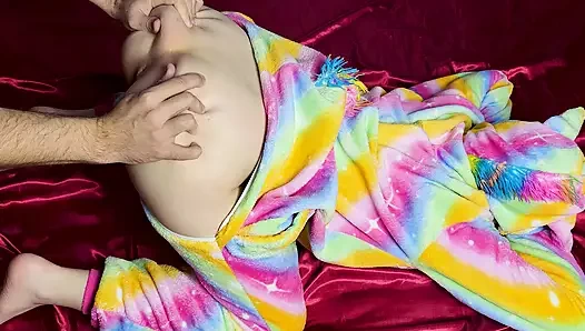 Unicorn Costume Doggystyle Sex.