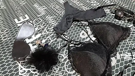 The stepmom thought that her father was fucking her. BDSM