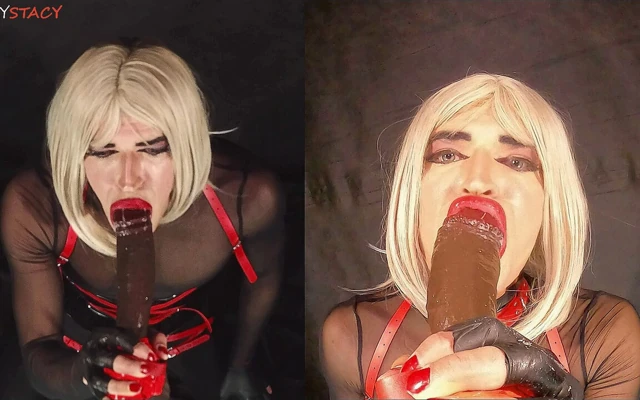 Sissy Deepthroating Big Black Uygulamaları Yapıyor