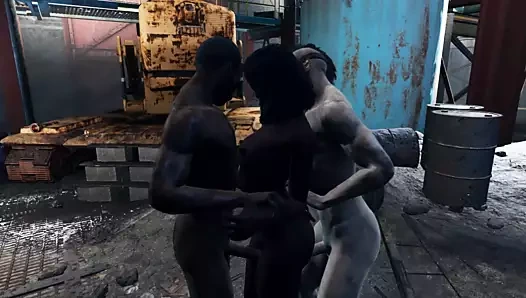 Fallout4 Nora Raiders Gangbang