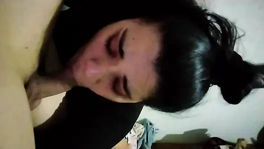 Yoğun bir sakso lezzetli bir analla bitiyor