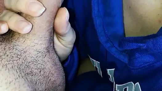 Oral seks için dev çük