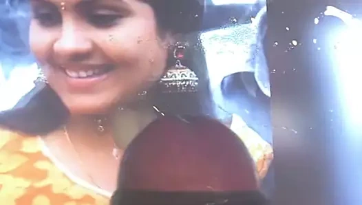 Gayathri arun deepthi cumtribute spit haraç