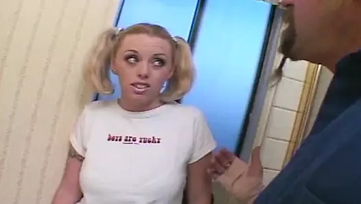 Hardcore  session with my horny babysitter