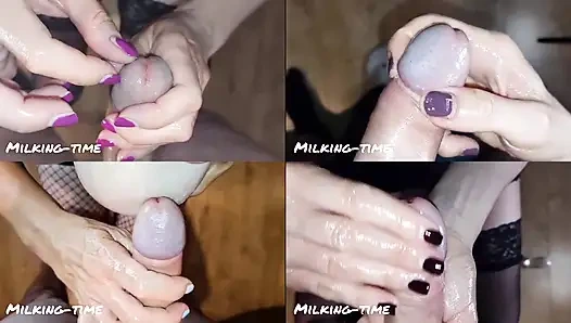 Her yerde var! Bölünmüş ekran boşalması 5