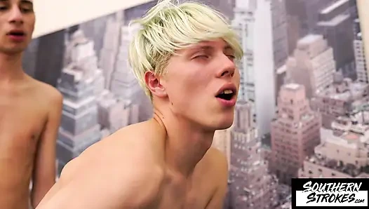 Southernstrokes açgözlü Angel Abell Tim Smith'in tüm ham yarağını alıyor