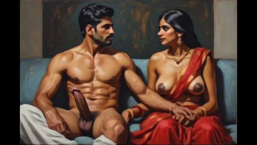Sharing delhi wife with my office friend