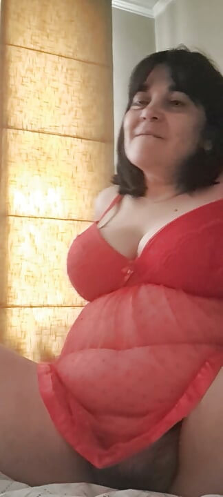 Seksi Kırmızı Video Kameralı Üvey Anne