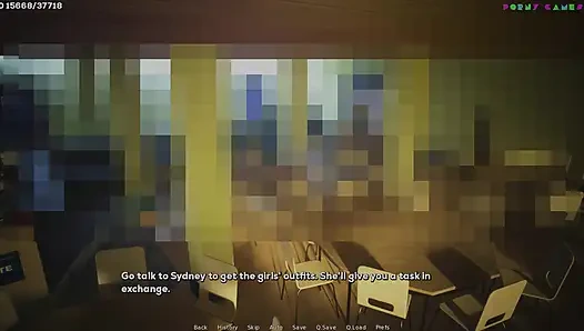 Shamandev'in arzu gölgeleri - kolej cosplay etkinliği, sınıf mastürbasyonu 61