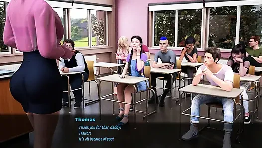 Sunville'in orta yaşlı seksi kadın: seksi İngiliz profesör ep.7