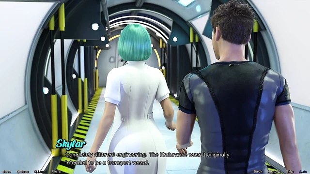 Uzayda Mahsur Kaldı #02 - Azgın Zenci Kız Zarah Beni Yatağımda Bekliyor