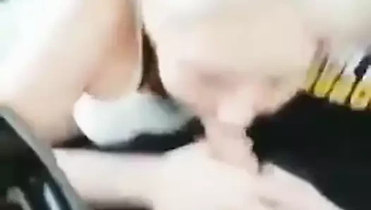 Çinli bir Filipinli spontan bj.