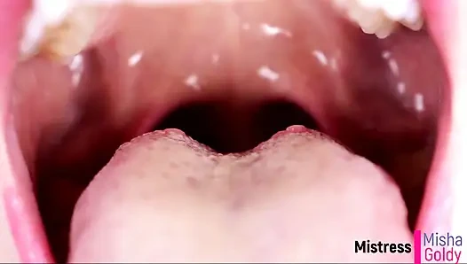 Güzel vücudumun güzel kısmı! Yutma fetişi!