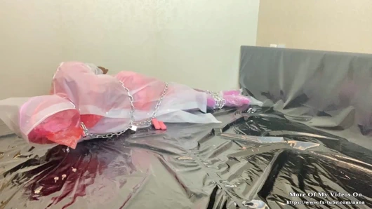 Fejira com multilayer raincoat öz esaret vibratör orgazm