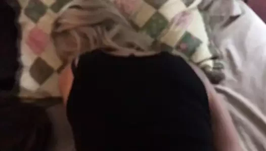 Evli sarışın sağladım tüm üzerinde benim horoz