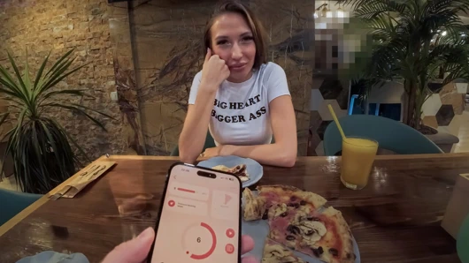 He Took Control Of My Vibrator On A Date And Give Me Multiple Orgasms