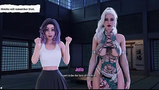 Julia Japonya'da 3 Himiko Julia'yı eğitmeyi kabul etti