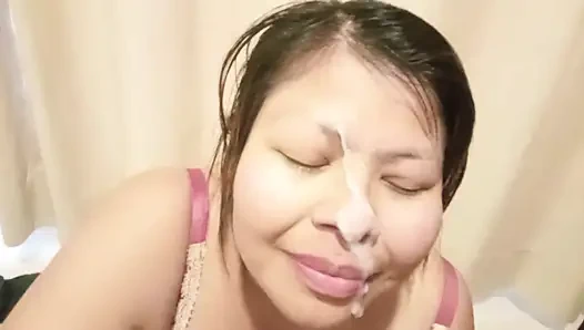 This Mature Single Mom Loves Sucking My Dick, She's Getting Addicted To Having A Lot Of Sex