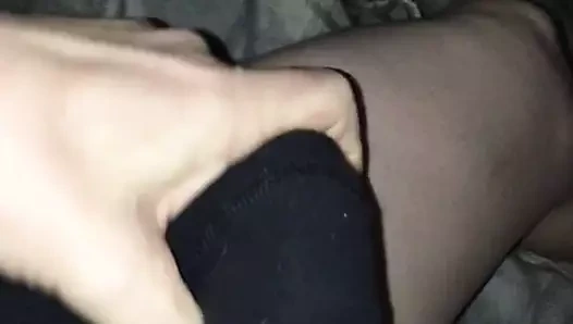 okşayarak benim horoz