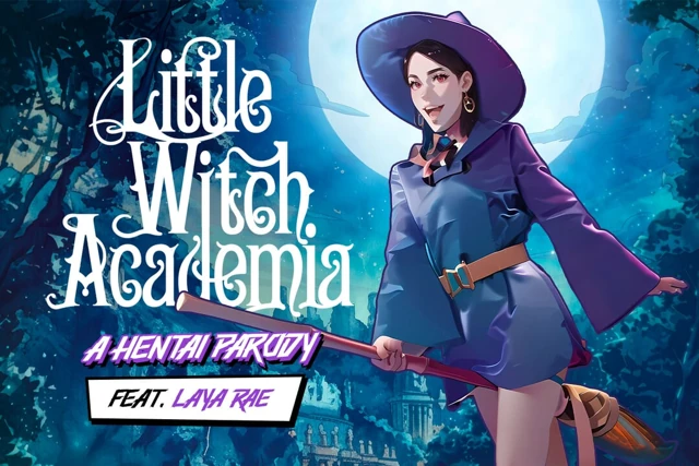 VRHentai Laya Rae, Little Witch Academia'dan Akko Olarak Sana Amcık Büyüsünü Gösteriyor