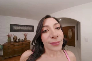 Badoinkvr Natalie Brooks eski sevgilinle özel egzersiz seansı yapmalı ama onun yerine sana verecek