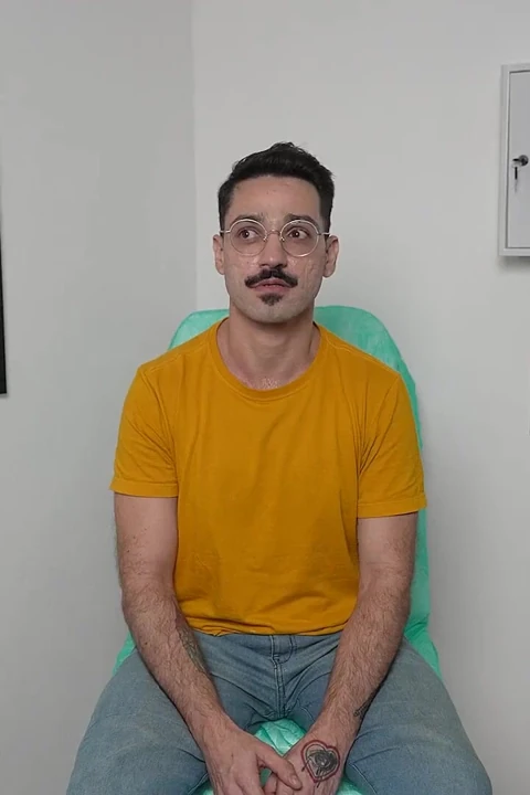 Fiziksel muayene azgın twink öğrenci