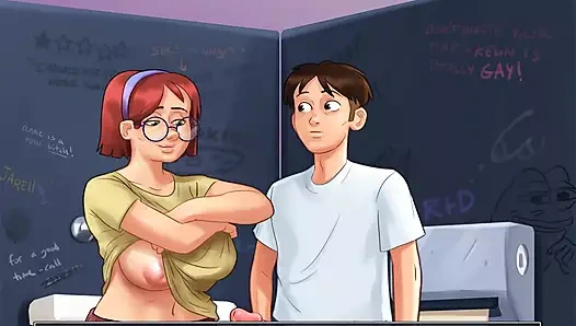 Yaz mevsimi efsanesi yeniden düzenlendi - misskitty2k tarafından okul tuvaletinde 5