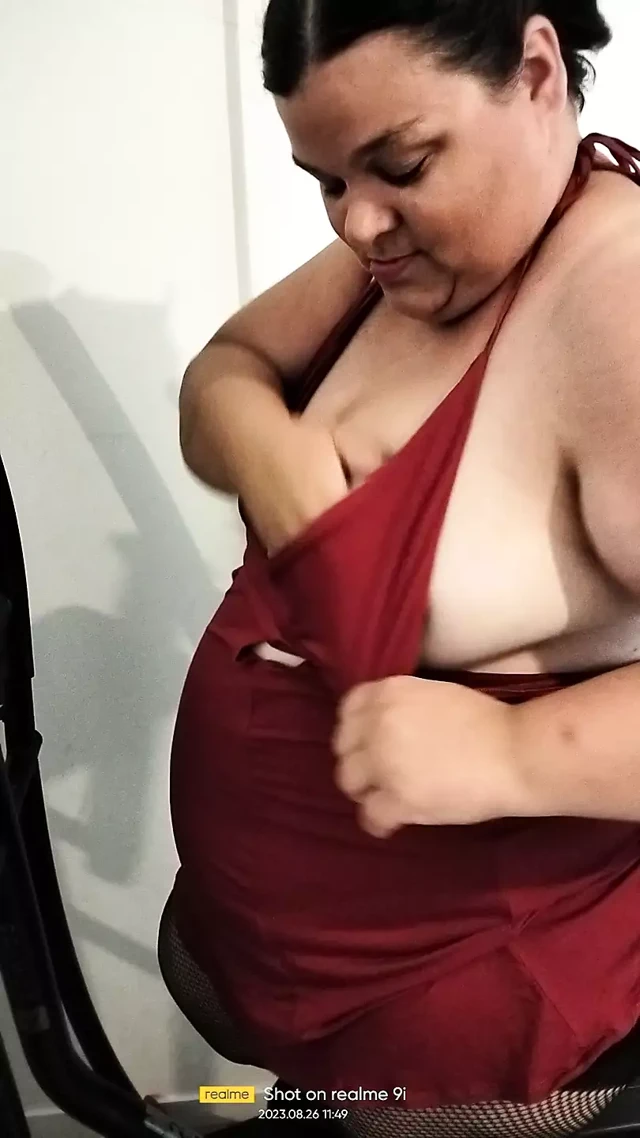 Büyük domuz spor yapıyor