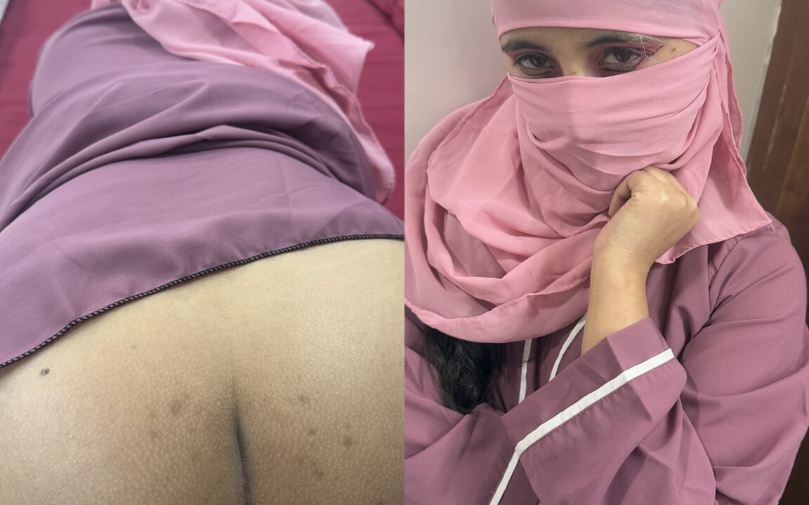 Ammi Jaan Müslüman üvey annemi sert anal sikmeye ikna oldu