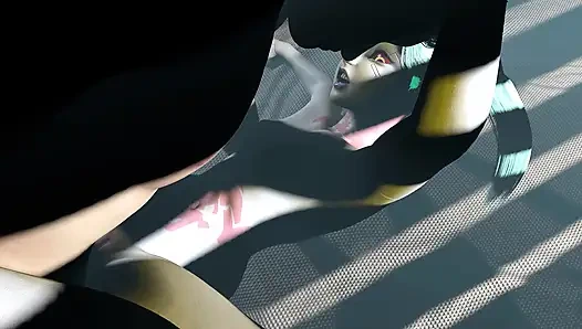 Getting Freaky with Rebecca Cyberpunk Edgerunners Parody