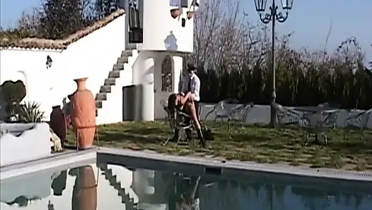 Randy pilot seksi esmeri kokpitte okşuyor