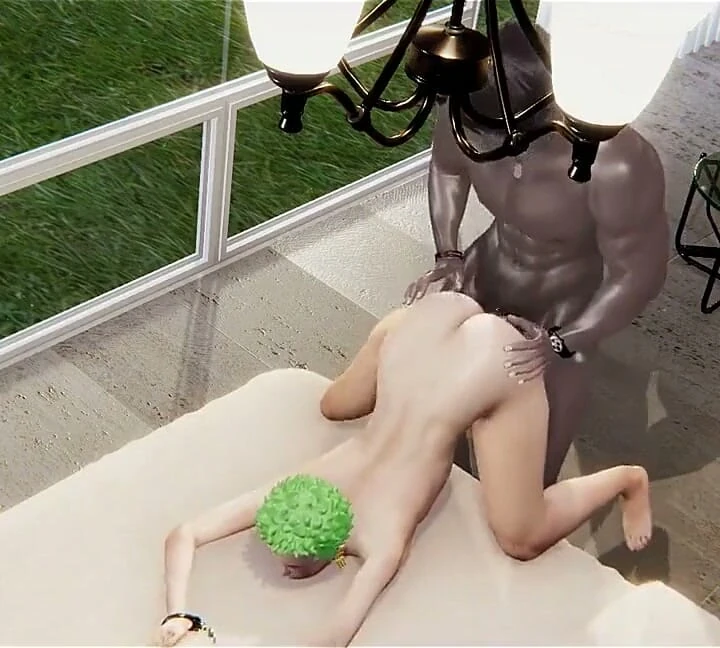 Tek parça yaoi - zoro siyah bir adam tarafından sert sikiliyor - Japon Asyalı manga anime çizgi film oyunu porno video animasyonu