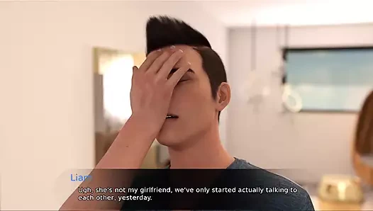 Baştan çıkarma beldesi bölüm 3 Jessica ve Megan ile harika üçlü grup seks yaptım.