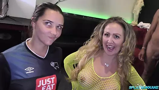 Tatlı Pixiee Little için bukkake yüze boşalma