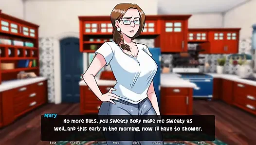 Kötülüğün şafağı: üvey anne ve üvey oğul, tutkulu dil öpüşmesi bölüm 10