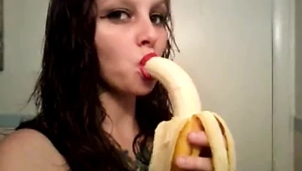 bebeğim emme üzerinde bir muz