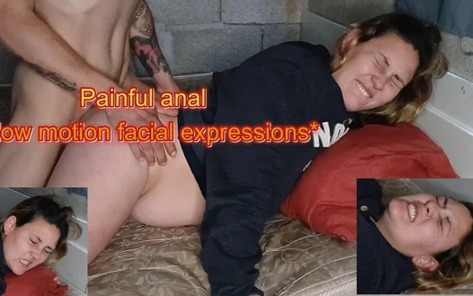 Ağır çekim yüze boşalma ifadeleri