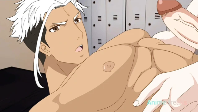 Okul soyunma odasında heteroseksüel adam baştan çıkarma (bölüm 2)