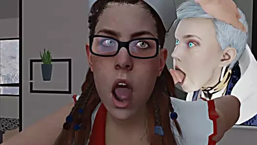 hemşire aloy ile seks