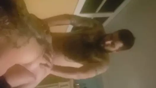 Kız arkadaşın sürtük götü parçalanıyor