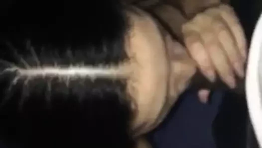 Sevimli colombian kız emme dev siyah horoz