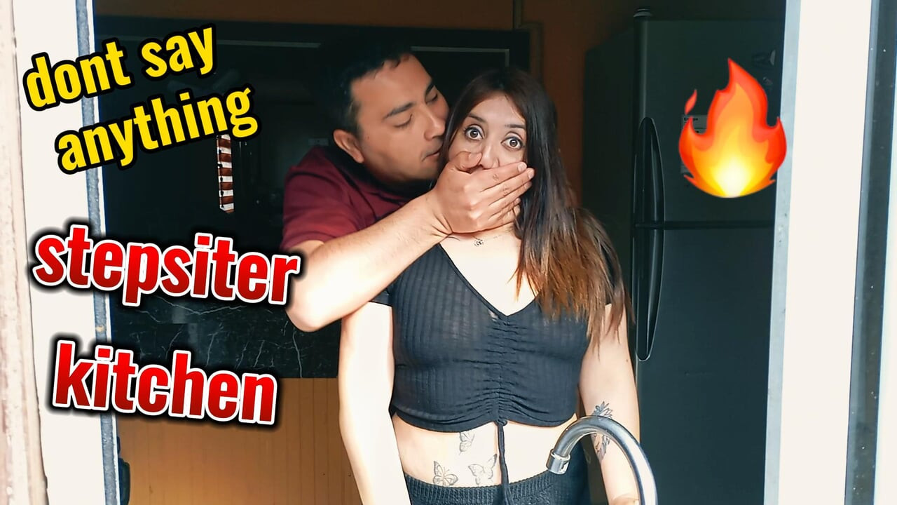 My stepsister was washing the dishes and let me fuck her in the kitchen.