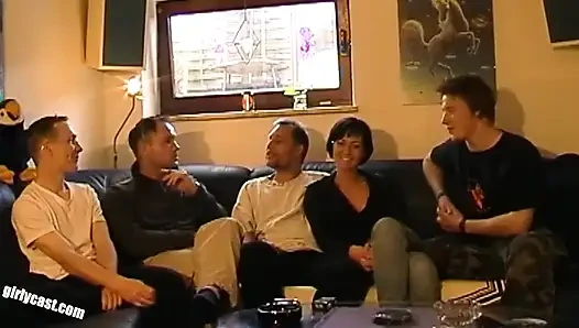 Lisa Mannie'i gavat yapıyor