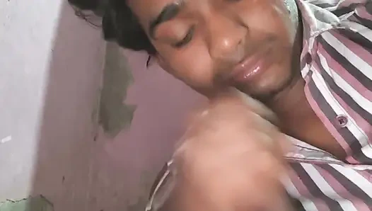 Desi hot indian boy sucking dick on the night
