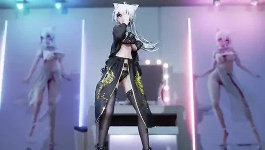 Gfriend-mago Antik Tarzı; Zarif Cheongsam; Kasıksız siyah çorap