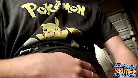 Daniel delong sert okşayarak ve onu patlatmayı seviyor